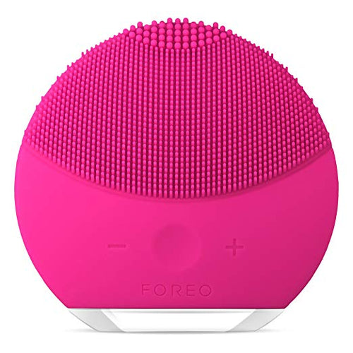 FOREO LUNA mini 2 Facial Cleansing Brush, Gentle Exfoliation and Sonic Cleansing for All Skin Types