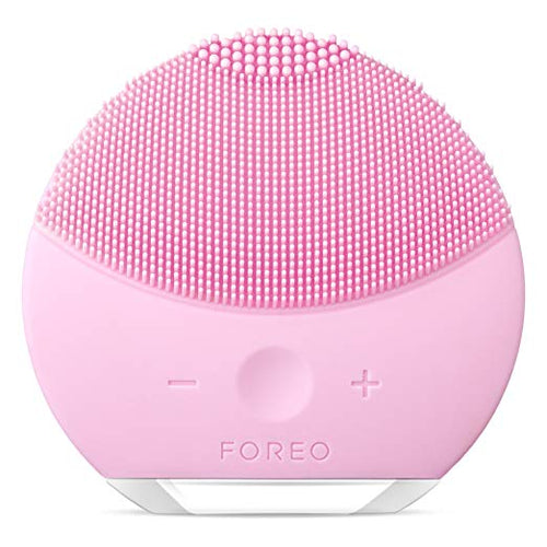 FOREO LUNA mini 2 Facial Cleansing Brush, Gentle Exfoliation and Sonic Cleansing for All Skin Types